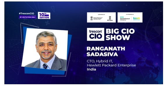 Hewlett Packard Enterprise and Team Computers join Trescon's Big CIO Show as Co-Powered Sponsors